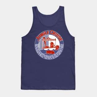 Jungle Cruise (red and blue) Tank Top